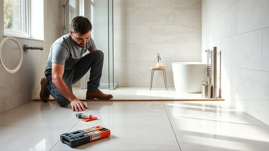 Professional Bathroom Tiling in Merton